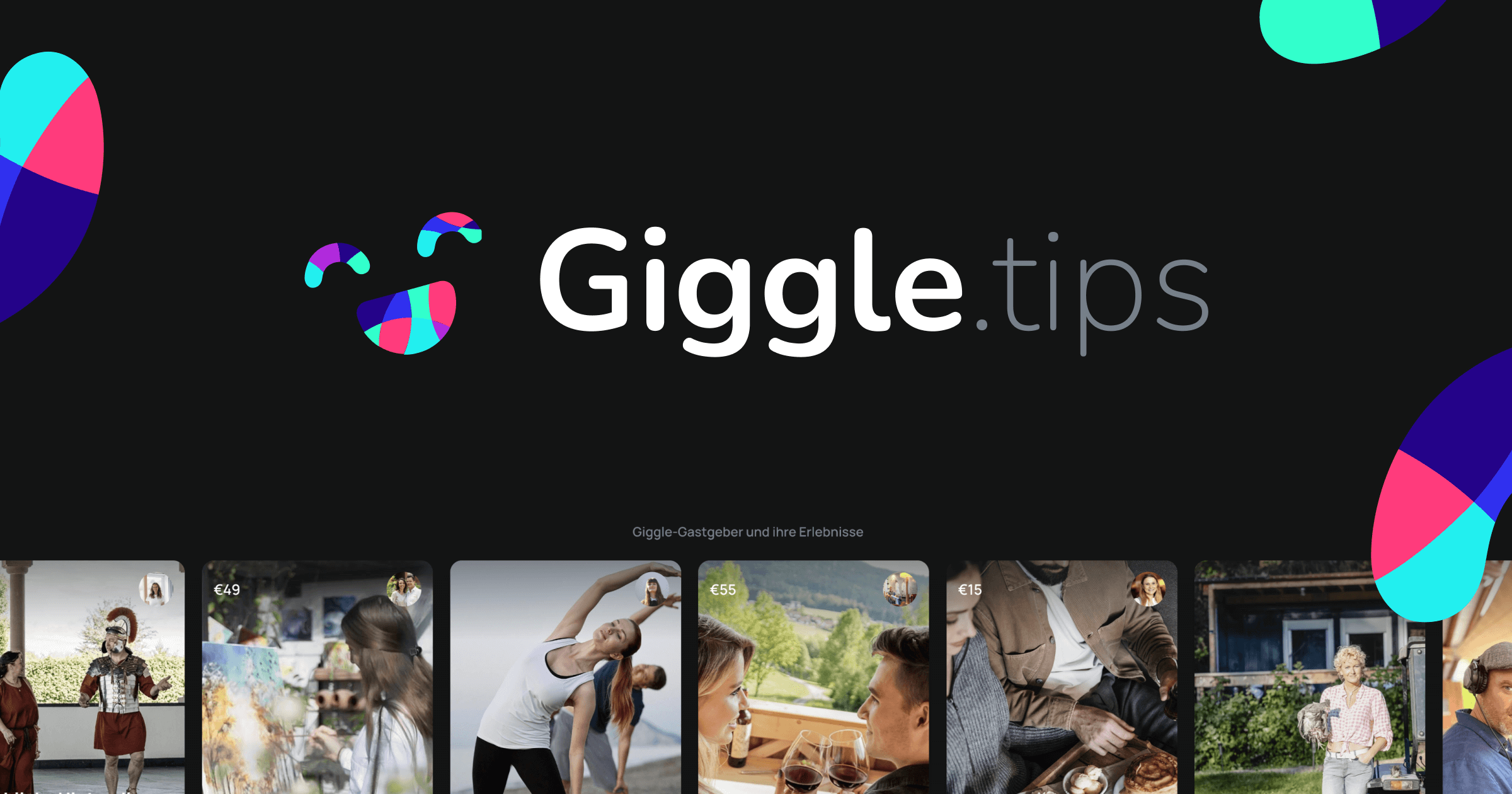 Giggle.tips | Die Multi-Channel-Erlebnisplattform
